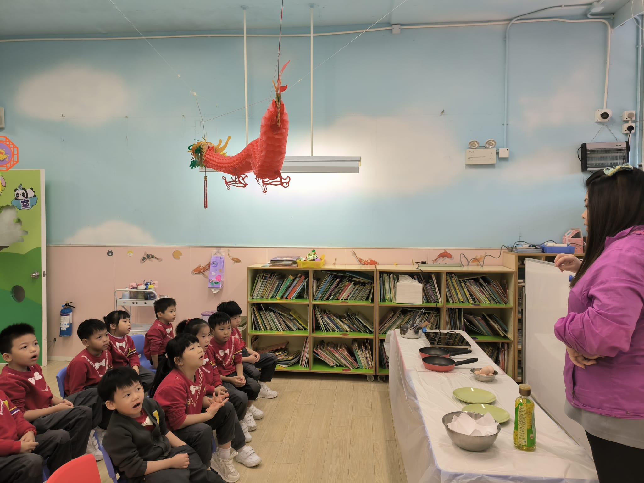 25-26年度K3學習健康飲食之煎,炒,炸分別
